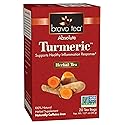 Bravo Teas & Herbs Tumeric Tea, Caffeine Free, 20 Tea Bags (PL689535)
