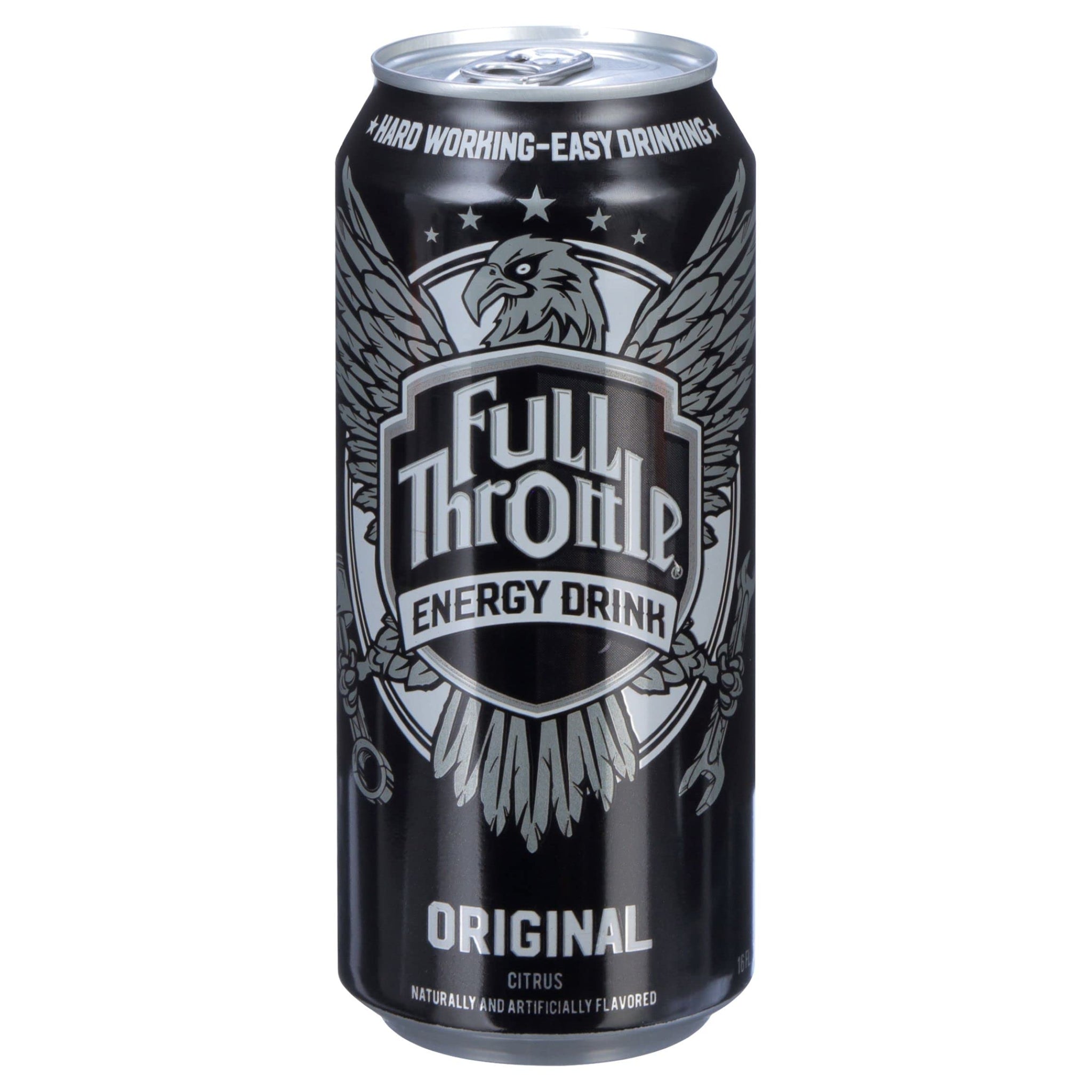 Full Throttle Original Energy Drink 16oz Cans, 24 Units