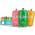 bubly Sparkling Water, Tropical Thrill 3 Flavor Variety Pack (Lime, Grapefruit, Mango), Zero Sugar & Zero Calories, Seltzer Water, 12 Fl Oz Cans (Pack
