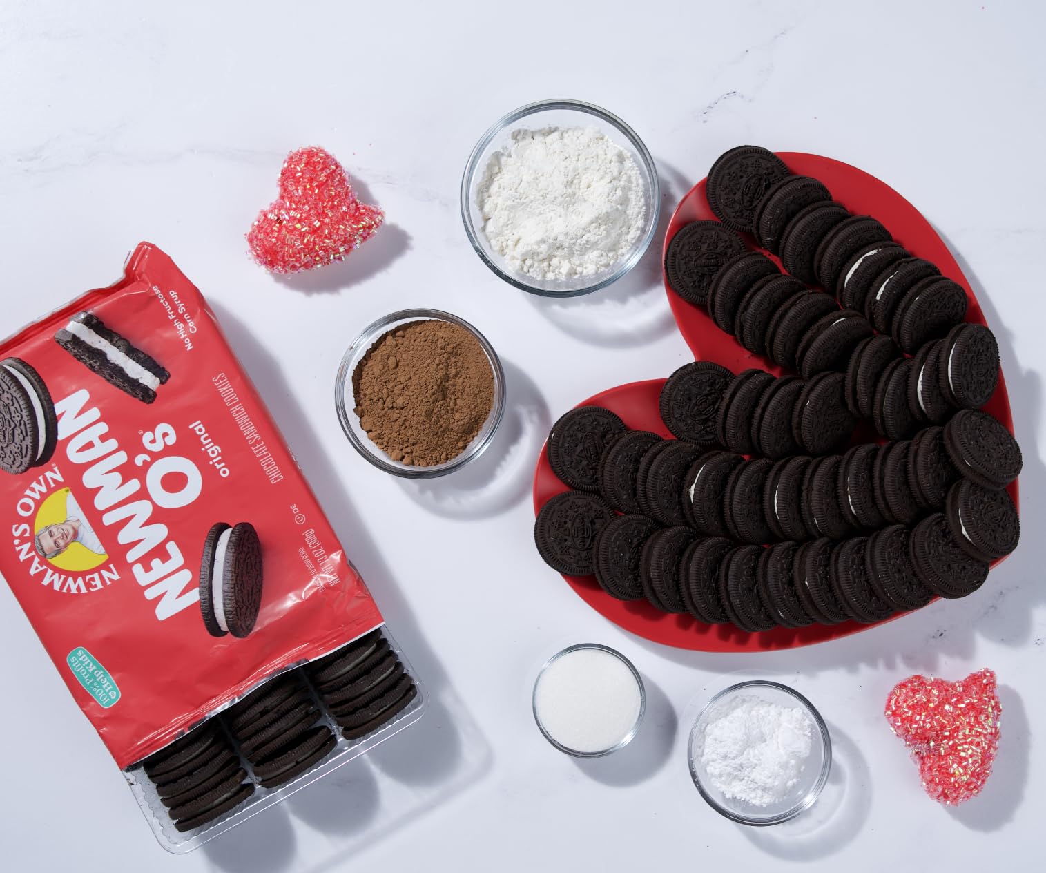 Newman's Own Newman-O's Original Creme Sandwich Cookies, 13 oz (Pack of 6) - Made with Organic Sugar & Flour, No High Fructose Corn Syrup, Vegan