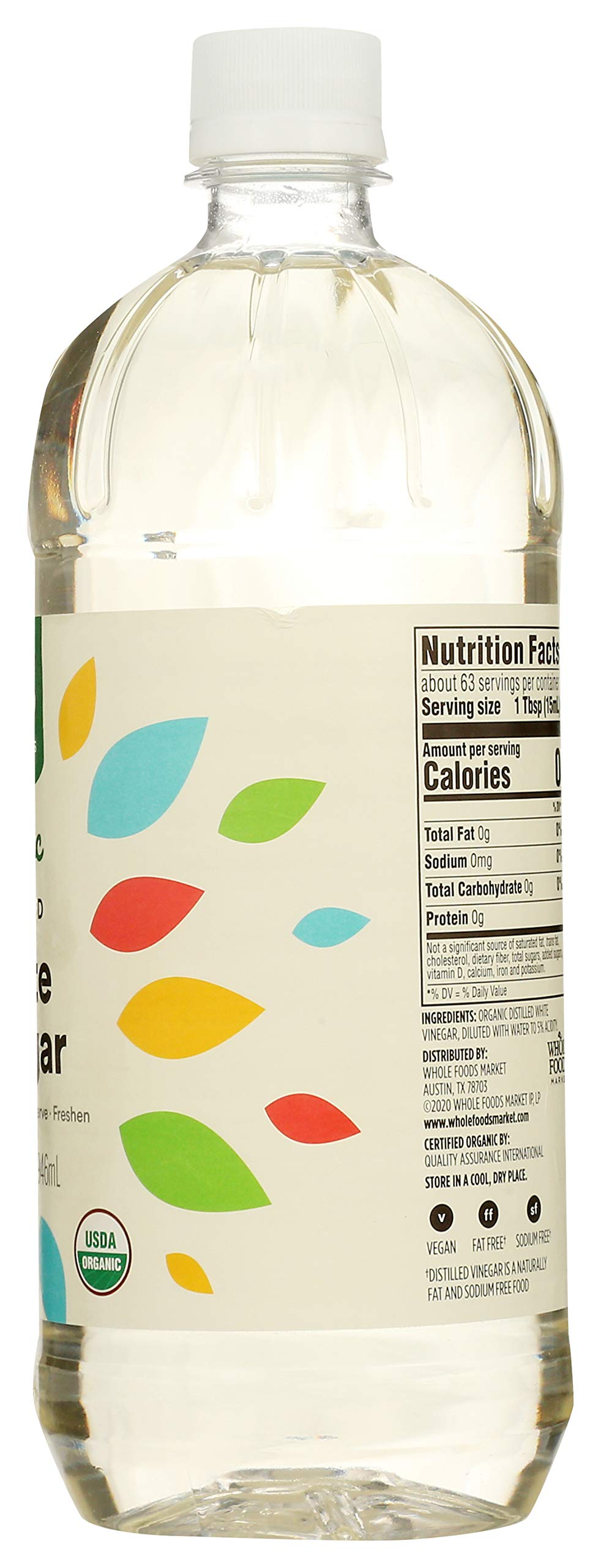 365 by Whole Foods Market, Organic White Distilled Vinegar, 32 Fl Oz
