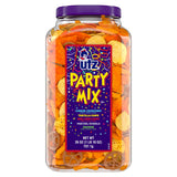 Utz Party Mix - Tasty Snack Mix Includes Corn Tortillas, Nacho Tortillas, Pretzels, BBQ Corn Chips and Cheese Curls, Cholesterol Free and Trans-Fat