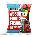 Gumballs for Gumball Machine Refills -Assorted Fruit Flavored Gum Balls - 0.5" Mini Bubble Gum - Bulk Gum Bag 15 OZ - Chewing Gum for Kids - Double