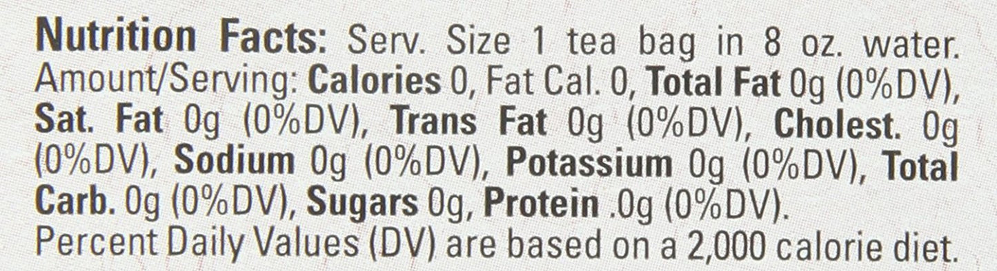 Davidson's Organics, Cherry Vanilla, 100-count Individually Wrapped Tea Bags