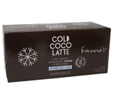 Frannie's Sparkling Beverage- Zero Calories & Sugar, Aspertame Free: 8-Pack 12 fl. oz. Cans (Cold Coco Latte)