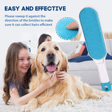 Pet Hair Remover for Clothes: Reusable Dog Cat Fur Lint Removal Brush for Clothes Furniture Couch Carpet Bed Car Seat - Self-Cleaning for Pet Owners