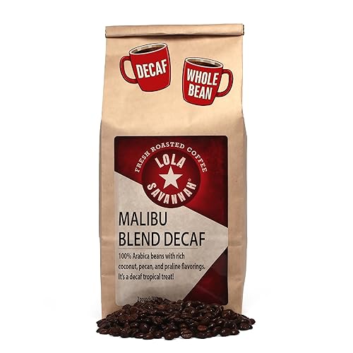 Lola Savannah Malibu Blend Whole Bean Decaf Coffee, 2lb