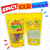 Mexican Candy Mix Assortment Snack (42 Count) Dulces Mexicanos Variety Of Best Sellers Spicy, Sweet, and Sour Bulk candies, Includes Luca, Pelon
