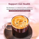 Bulletproof Maximizer Ground Coffee with Prebiotics, Metabolism and Gut Health Support, Clean Coffee Tested for Toxins, Medium-Dark Roast, 10 oz
