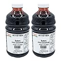 Nature Blessed 100% Pure Blueberry Fruit Juice Concentrate - 2 Quarts (2/32 fl oz bottles) Perfect for Wine, Home Brewing, Mead. Cider, Tea