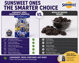 Sunsweet Ones Individual Pitted Prunes - 2 PACKS (12 oz each) of Individually Wrapped Dried Prunes PLUS Our Prune Recipe E-Book (Downloadable)
