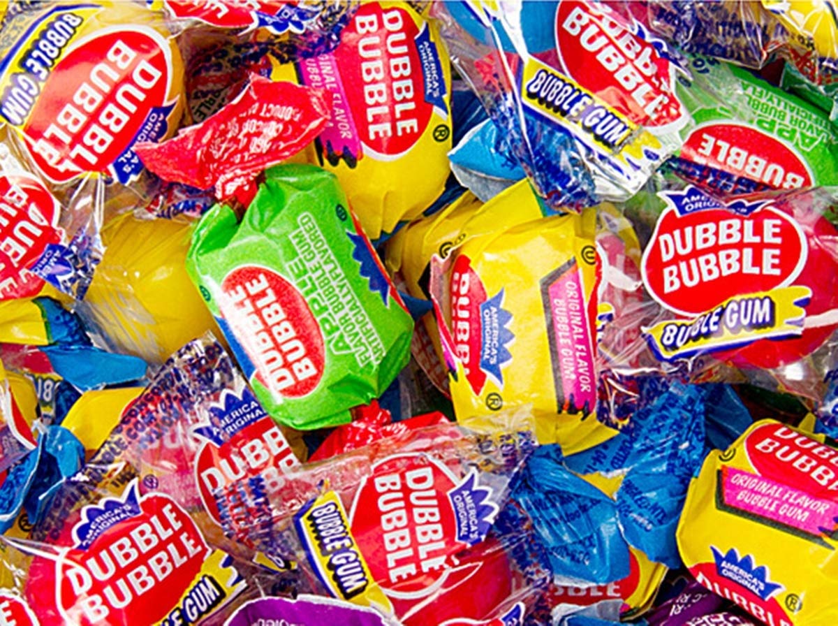 Dubble Bubble Bubble Gum Fun Favorites Mix, Individually Wrapped Pieces, 27 Ounce Bag