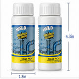 Wild Tornado Home Pipe Dredge Tool, Fast Dissolving Drain Opening Treatment for Clogged Kitchen and Toilet Pipelines