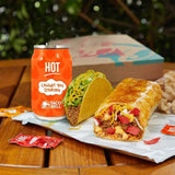 JUST FUNKY Taco Bell Hot Sauce Caught You Staring 9Oz Travel Can