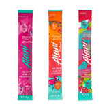 Alani_Nu Energy Drink Mix Variety Pack + QueBuy Reusable Straw (30 Count. Value Pack) - 200mg Caffeine - 0g Sugar - Orange Kiss, Cherry Slush & Pink