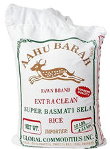 Aahu Barah Basmati Sela Rice 10lb (Pack of 2)