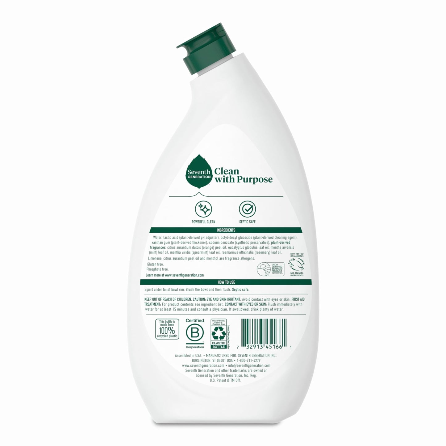 CLEANER TOILET BOWL MINT