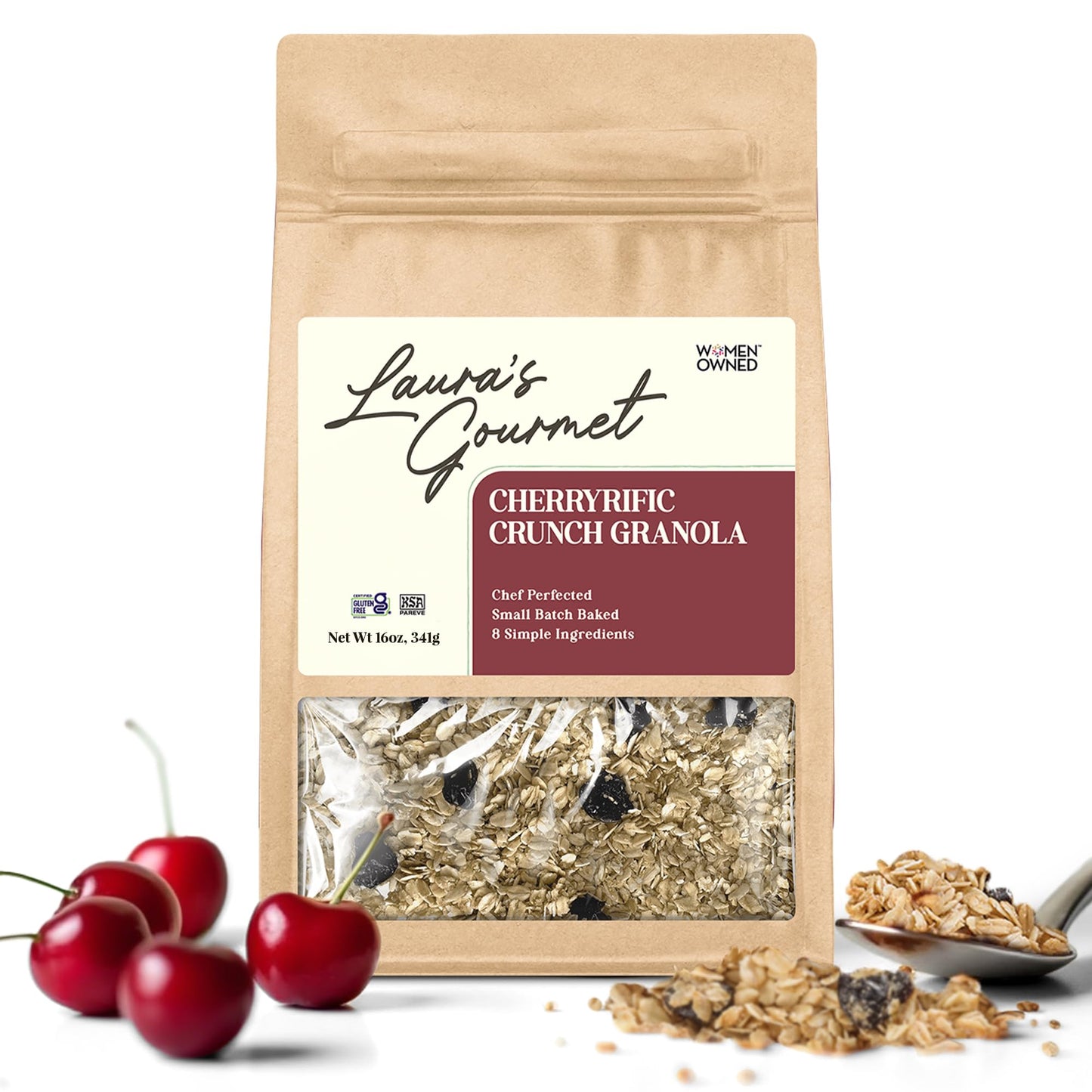 LORD NUT LEVINGTON CherryRific Crunch Granola, 16 OZ