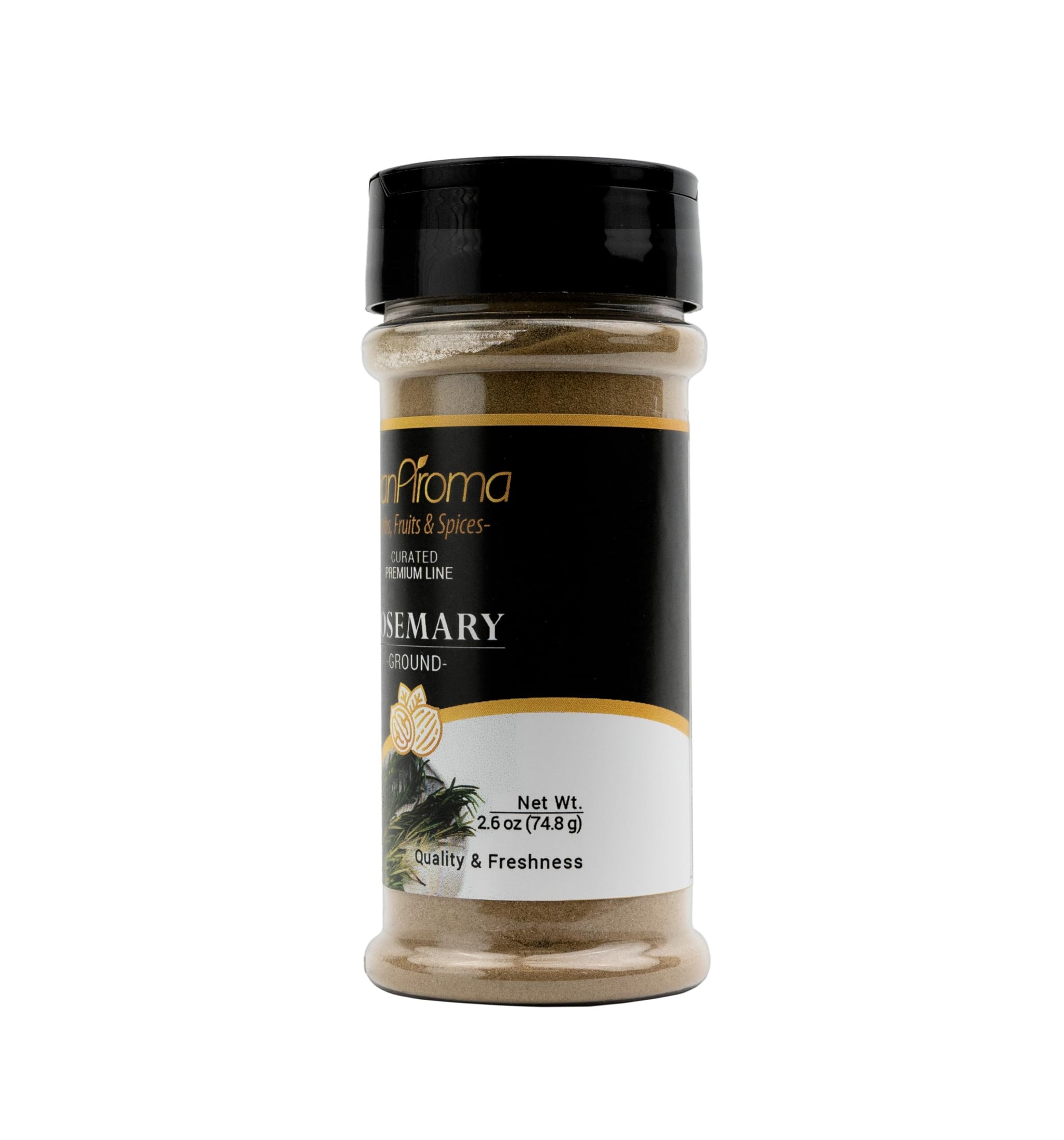 GranAroma Ground Rosemary, Sweet & Savory Flavor, Versatile Spice (2.6 Ounce)