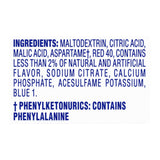 Crystal Light Sugar-Free Raspberry Ice Low Calories Powdered Drink Mix 6 Count(Pack of 12)