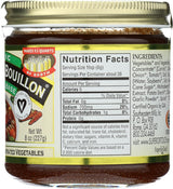 Better Than Bouillon Organic Vegetable Base, Made from Seasoned & Concentrated Vegetables, Organic & Vegan, Makes 9.5 Quarts of Broth, 8 OZ Jar (Pack