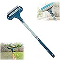 2-in-1 Multi-Purpose Cleaning Brush, New Window Screen Cleaner Tool with Squeegee, Mesh Screen Cleaner, Window Cleaner Tool for Window, Door, Porch