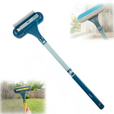 2-in-1 Multi-Purpose Cleaning Brush, New Window Screen Cleaner Tool with Squeegee, Mesh Screen Cleaner, Window Cleaner Tool for Window, Door, Porch