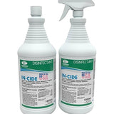Theochem In-Cide EPA Registered Disinfectant Spray - Kills 99.9% of Germs, Mold, Mildew and MRSA - Multi-Surface Cleaner for Home, School & Hospital