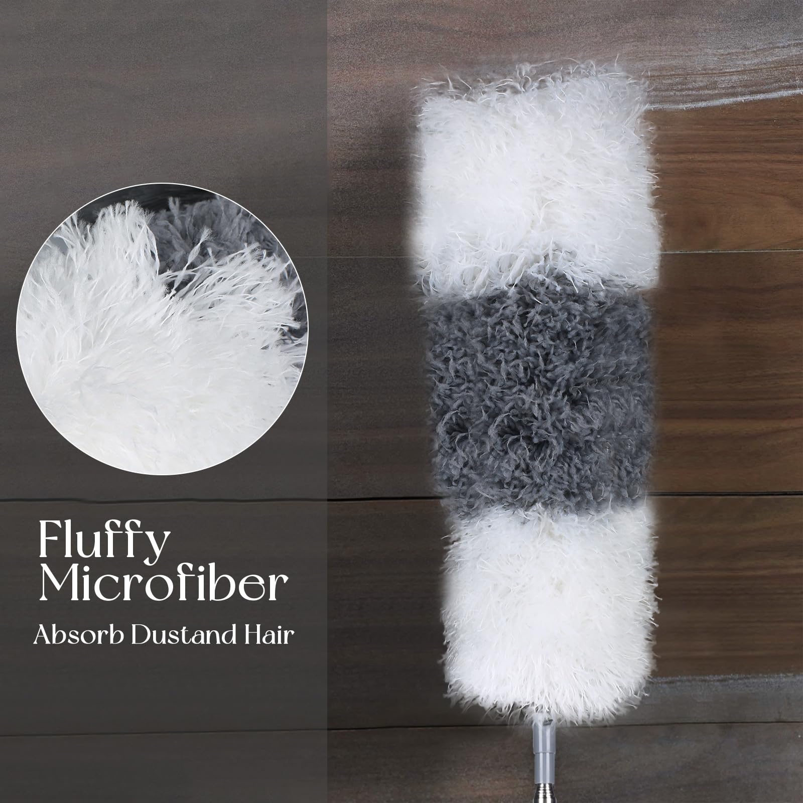 GYIHBEXWO Duster Cleaning Brush Dusters for Cleaning Fan Duster For Ceiling Fan Blades Dust Brush Microfiber Duster Cobweb Extendable Duster Ceiling