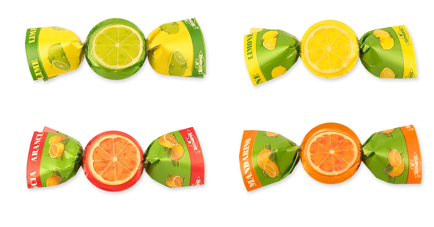 Italian Citrus Blend Hard Candies (Agrumi) (3 Lbs)