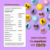 M&M’S WORLD Easter Chocolate Candies - 2lb Resealable Pack of Milk Chocolate Candy Bulk, Great for Easter Candy, Egg Hunts and More