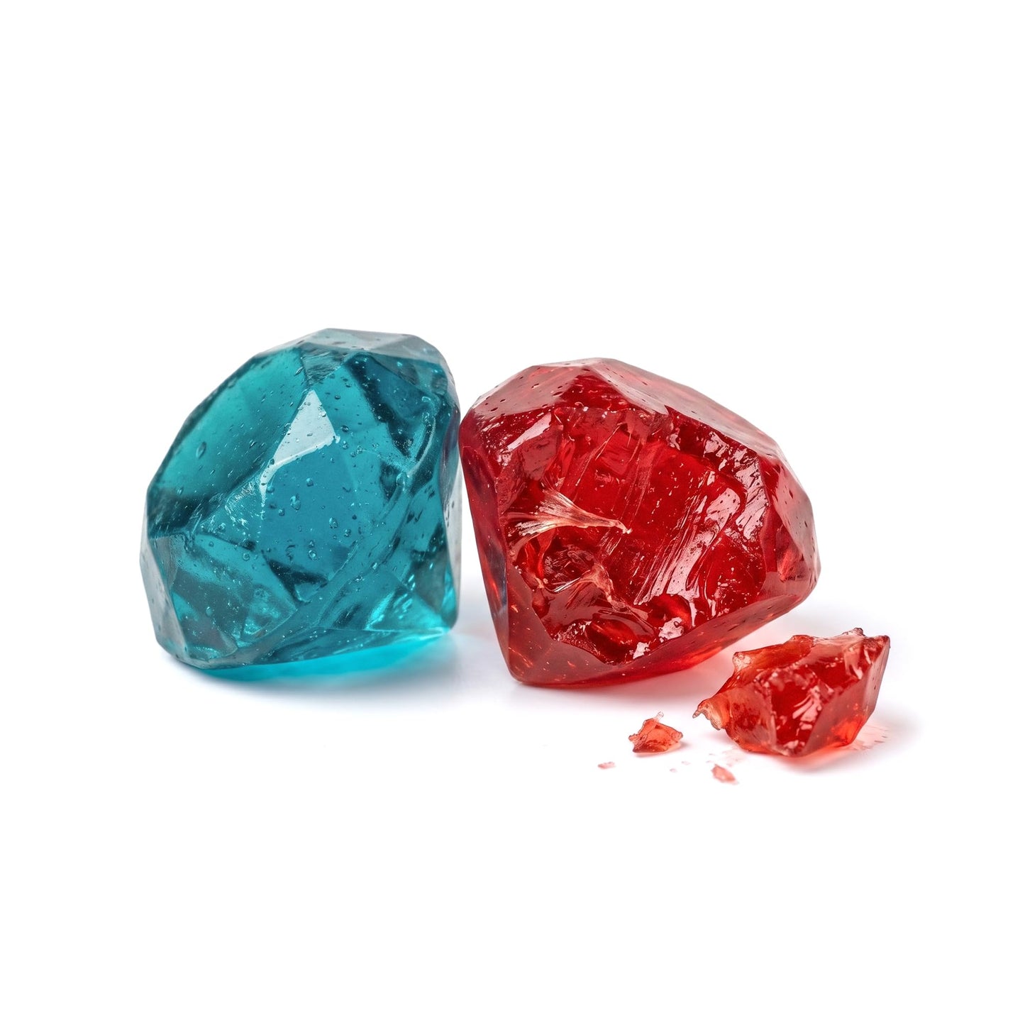 NY Spice Shop Fruit Gems 3D Gummy Candy Bulk - 1 Pound 3D Gummies Candies Gems for Cakes - Gummies Fruity Snacks Unique Candy