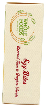 365 by Whole Foods Market Uncured Ham & Gruyere Cheese Egg Bites, 4.2 OZ