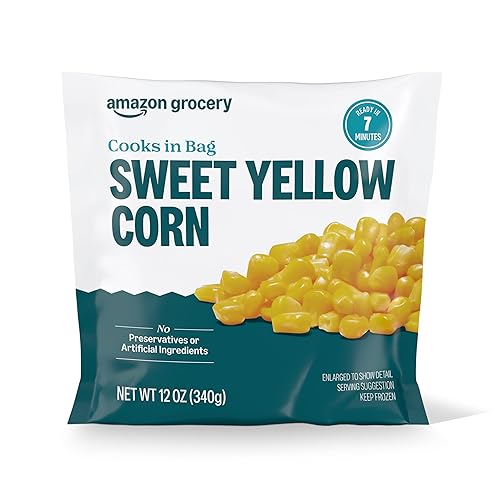 Amazon Grocery, Sweet Yellow Corn, 12 Oz, Frozen