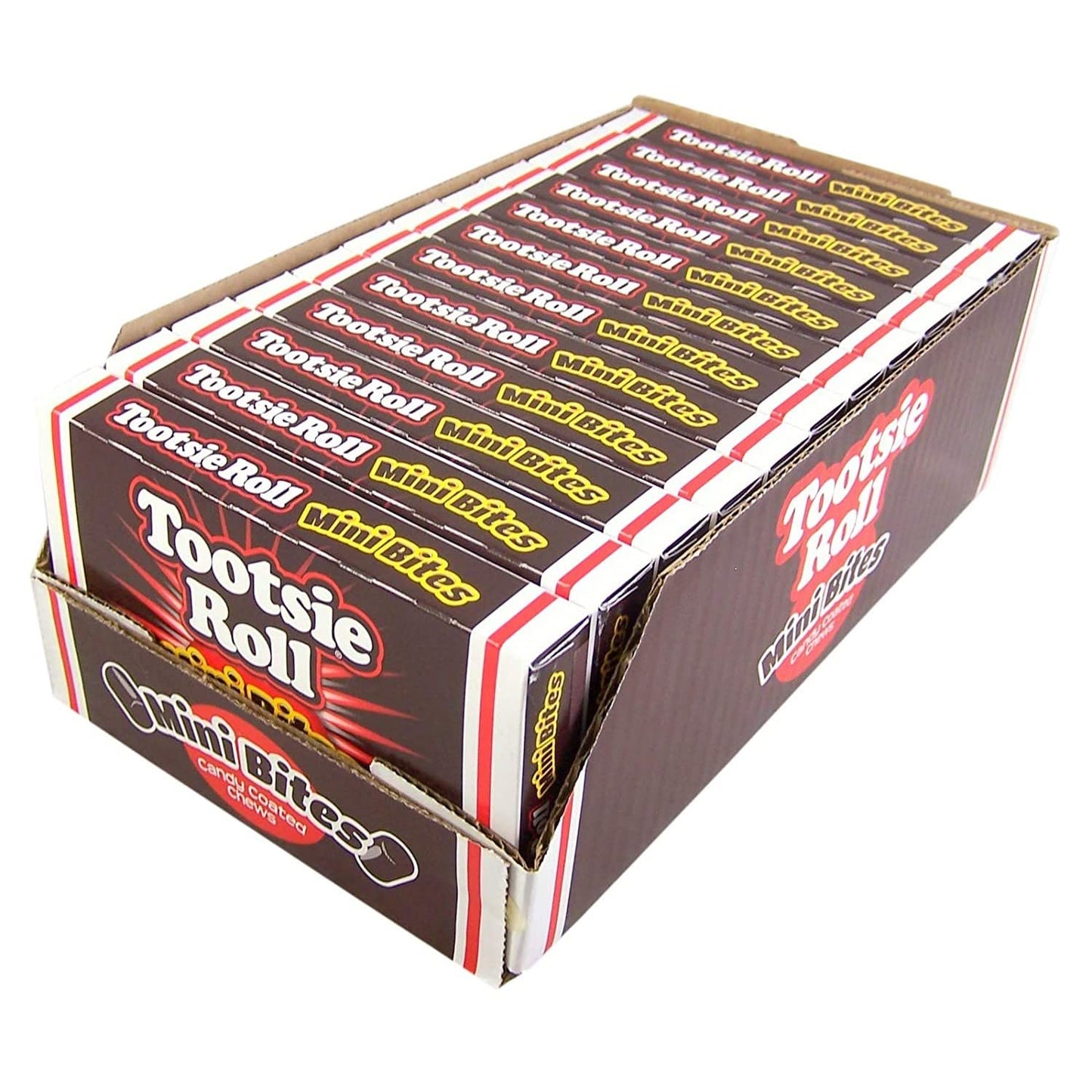 Tootsie Roll Mini Bites Theater Box 3.5 oz. - Case of 12