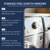 EASLIF Stainless Steel Scratch Remover Kit, 2026 New Multi-purpose Stainless Steel Restorer Rust Remover Paste for Appliances, Kitchen, Oven, Sink (1)