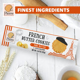 Pierre Biscuiterie French Butter Cookies 22% Butter 4.41 Ounce (Pack of 1)