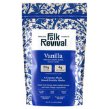 Folk Revival Vanilla Protein Shake Blend - Plant Based, Gluten-Free, Stevia Free - Vegan Protein with 25g Protein & 4g Net Carbs Per Serving - Smooth