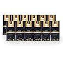 Nugano Black Coffee Bulk - 100% Certified Ganoderma Lucidium Extract Bold and Flavorful Healthy Gourmet Instant Coffee 30's per box (1, 12 Boxes)