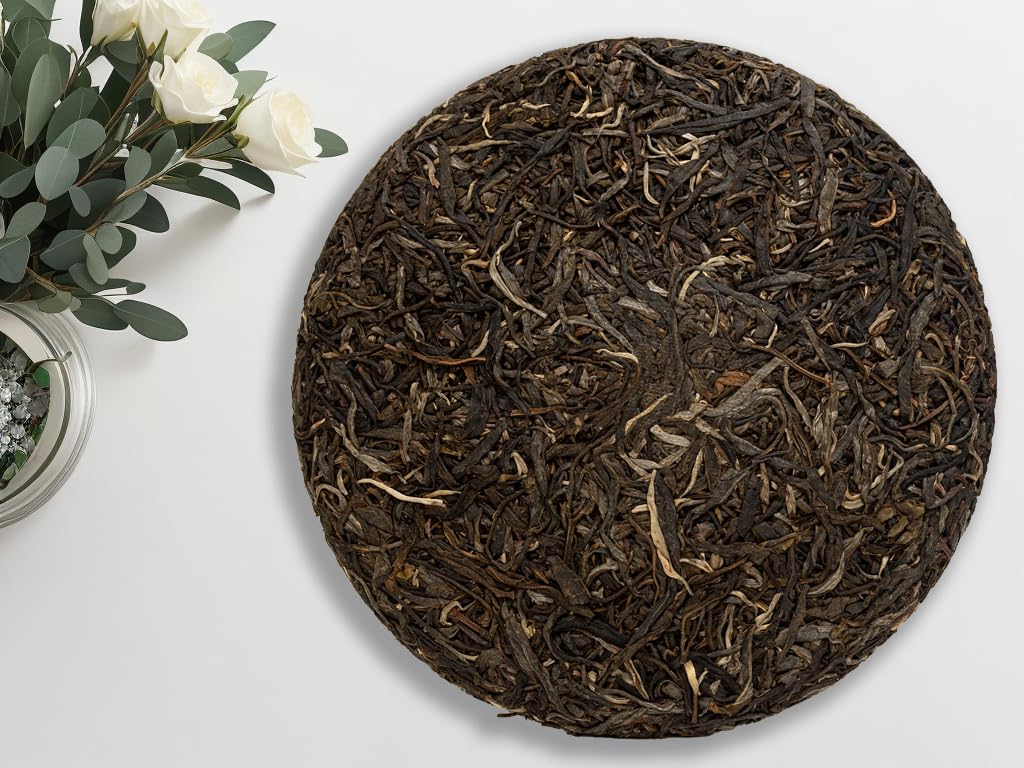 Golden Sip 2019 Shen Puer Raw Puer Tea Unfermented Tea Cake Ancient Tree 357g