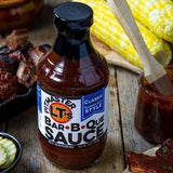 Pitmaster LT's Classic & Spicy Kansas City Made BBQ Sauces | All-Natural, Smoky Sweet and Smoky Spicy Craft Blends (3 x 19 oz)