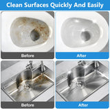 KKEETUR 20 Pack Pumice Stone Toilet Bowl Cleaner, Pumice Stone for Cleaning Stick Hard Water Rings, Calcium Buildup & Stains, Safe for Bathroom, Sink