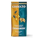 Conecto Cardamom Coffee: 100% Natural and Artisanal, Guatemalan Arabica Ground Coffee Flavored with Clay Pot Roasted Cardamom, Medium Roast and Mild