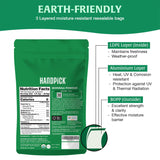 HANDPICK USDA Organic Moringa Powder (397g/14oz) Pure Moringa Oleifera Leaf Powder | Authentic Indian Origin | Gluten Free, Non-GMO | Perfect