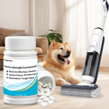Snuglovela Powerful Floor Cleaning Tablets Compatible With Tineco (200 PCS) 2 Bottle Floor Deep Cleaner Dissolves Fast for Streak-Free Shine on