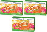 Gain Dryer Sheets - Island Fresh Scent - 34 Count Dryer Sheets Per Box - Pack of 3