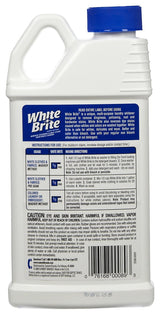 OUT White Brite Laundry Whitener Powder, Stain Remover Detergent Booster for Clothes, Removes Red Clay and Rust Stains on White Clothing and Uniforms