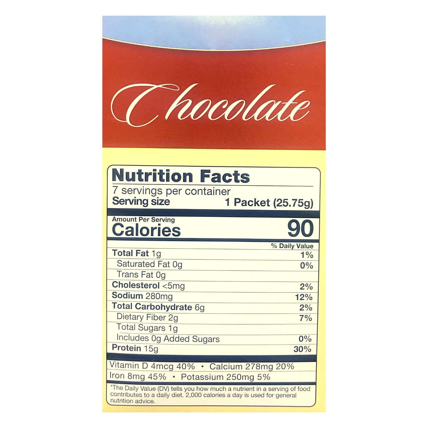 Nutmeg State Nutrition Healthywise Pudding or Shake Chocolate 3 Pack, Low Calories, 15g Caseinate Protein, Aspartame Free, Low Fat, 7 Servings Per
