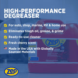 Zep Cherry Bomb Auto+ Degreaser & Cleaner - For Auto, Marine, RV, & Home - 2.5 Gallon