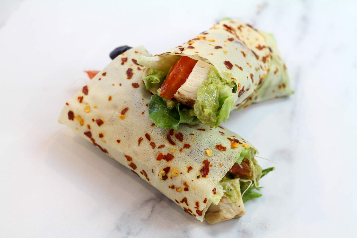Norigami Egg Wraps Soy Protein - High Protein,Low Carb,Vegetarian Thin Healthy Wrap for Sandwiches - Ready To Fill And Serve - Certified Kosher,Non